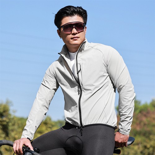 WOSAWE Giacca Antivento Ciclismo Unisex Adulto Outdoor Giacca a Vento Idrorepellente - Foto 3 di 18