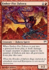 EMBER-FIST ZUBERA Champions of Kamigawa MTG Magic the Gathering Cards DJMagic