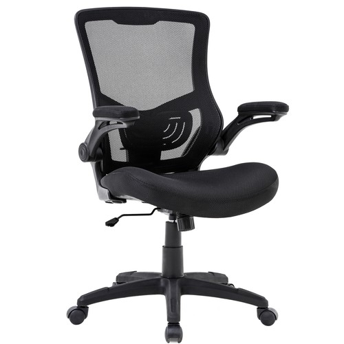 Home Office Chair Desk Chair Mesh Computer Chair with Lumbar Support - Photo 9/16