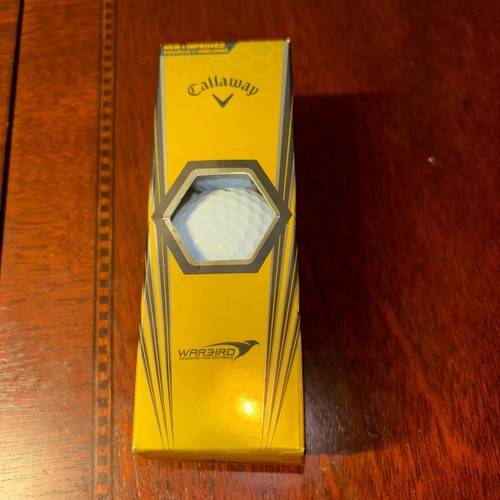 Callaway Warbird - Pack de 3 pelotas de golf nuevas en caja - Imagen 1 de 3