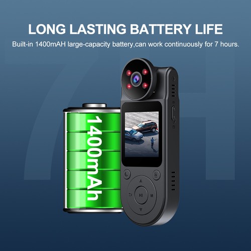 1080P Body Camera Night Vision Voice Video Record Mini Cam Polizei körperkamera - Bild 2 von 24