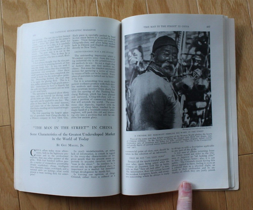 National Geographic November 1920; Peking; China; Porcelain; Color Illustrations - Picture 14 of 19