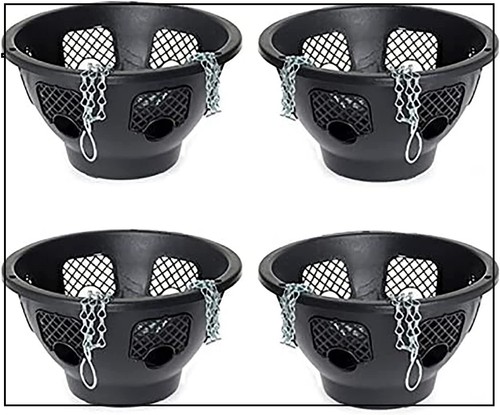 Hängekorb mit Ketten 14 Zoll Hängekorb Indoor Outdoor Balkon Terrasse - Bild 8 von 8