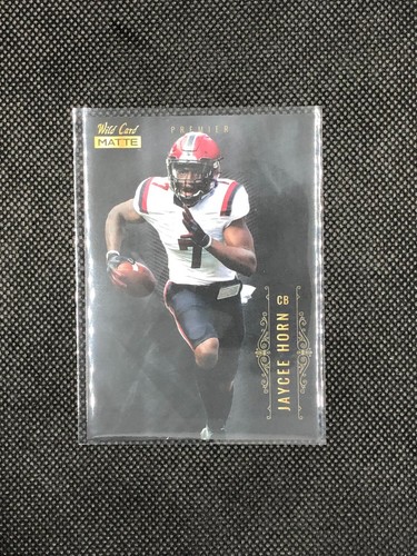 TARJETAS DE NOVATO!!!! JAYCEE HORN - COMODÍN - 25 CARTAS - CAROLINA PANTHERS - Imagen 2 de 11