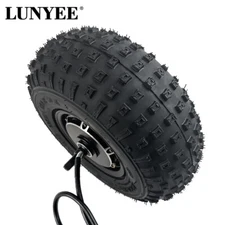 14 Inch Double Hall Hub Motor 4000W Electric Bicycle Scooter UTV Motor 80N.M