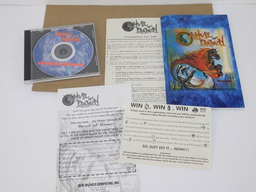 ANVIL OF DAWN PC BIG BOX DOS CD - Picture 3 of 3