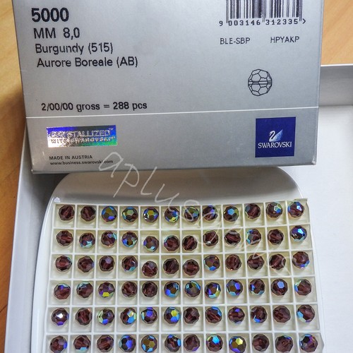 12PCs #5000 Swarovski Crystal AB Coating 8mm Round Beads pick colors - Picture 5 of 26
