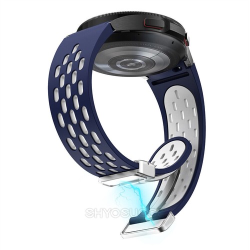 Silicone Strap Magnetic Band for Samsung Watch 7/FE/6/5/4/5 Pro 44mm 40mm 45mm - Picture 97 of 138