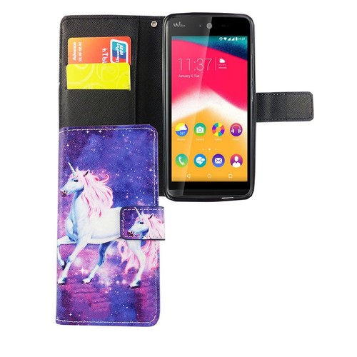 Etui Komórka Ochrona do Wiko Rainbow Jam Case Cover Pokrowiec Wallet Etui Etui na telefon komórkowy - Zdjęcie 5 z 6