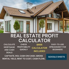 BRRR RENTAL PROPERTY CALCULATOR LANDLORD REAL ESTATE CAP RATE ROI INVESTMENT