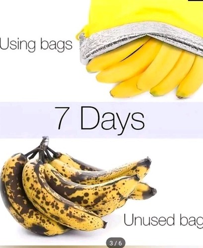 Yellow Banana Keeper Storage Bag prevent Ripening Banana Refrigerator Bag - Picture 3 of 4