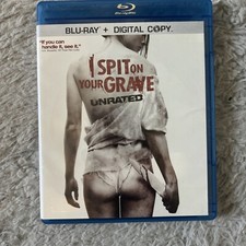 I Spit on Your Grave (2011, Blu-ray + Digital Copy Unrated Version) VG Free Ship