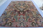 Collectors Piece Rug 10x13 Large Pictorial Rug/ Afghan Handmade Tree Of Life Rug