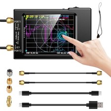 Accurate Antenna Resonance Positioning With  for NANO VNA H And Touch Screen