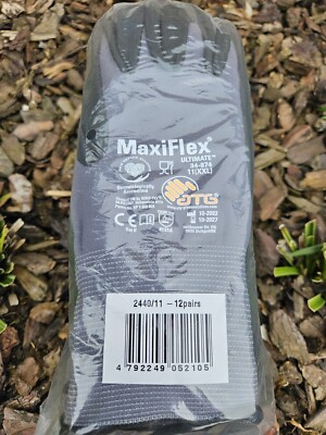 ATG MaxiFlex 34-874 Ultimate 12x Arbeitshandschuhe Montage-Handschuhe Gr: 11/XXL