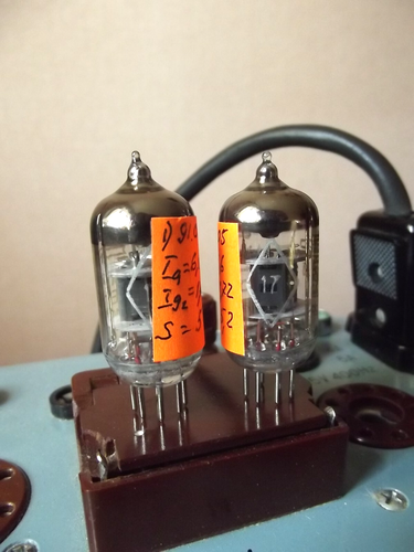 TESTED. 6J1P-EV = EF95, 6F32, 6AK5 tube VOSKHOD 1991. SAME DATE. PCS 2. - Picture 4 of 10