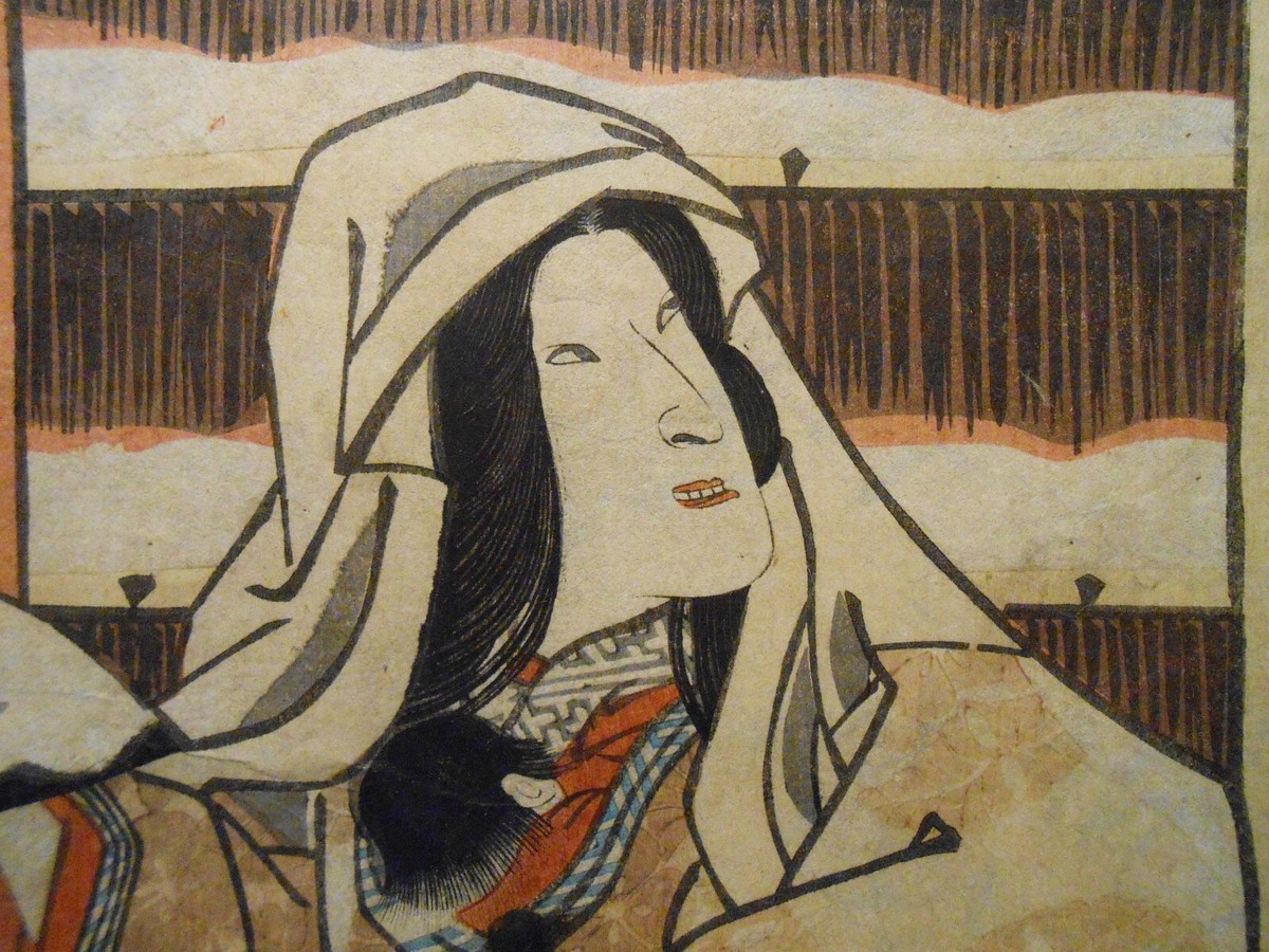 RARE UTAGAWA KUNISIDA (TOYUKUN III, JAPAN 1786-1864) EARLY 19TH C