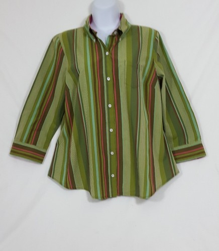 A Pea in the Pod Women's Multi Colored Maternity Blouse Size Large - Picture 1 of 5