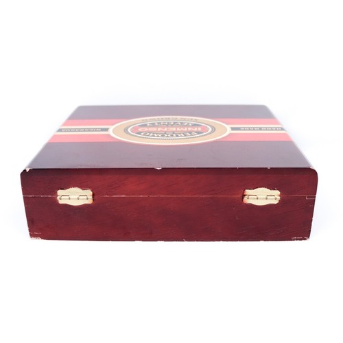 Perdomo Inmenso 7 x 70 Sun Grown Empty Wood Cigar Box 9.75" x 8" x 2.75" - Picture 7 of 12