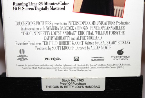 The Gun in Betty Lous Handbag (VHS,1993) - Picture 11 of 11