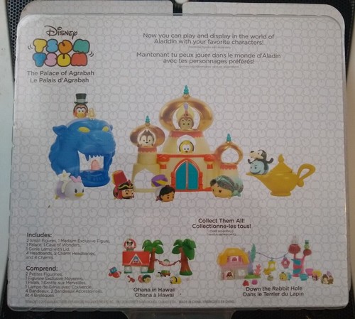 NEW Disney Tsum Tsum The Palace of Agrabah 16 Piece Playset Aladdin Genie Jakks - Picture 2 of 3