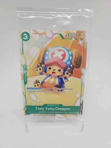 Dokomi 2025 One Piece TCG Tony Tony Chopper Promo Card OP09-029 Sealed Near Mint - Bild 4 von 6