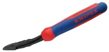 KNIPEX 74 22 200 SBA 8-Inch High Leverage Angled Diagonal Cutters - Comfort Grip