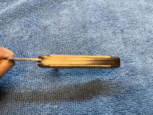Vintage Imperial USA Ivory Color Pocket Knife 2-Blade Prov. RI (c. 1946-56) - Picture 9 of 13