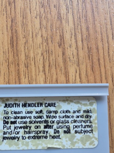 Vintage Judith Hendler Clear Acrylic Faceted Chunky Runway Women's Clip On Earri - 第 21/24 張圖片