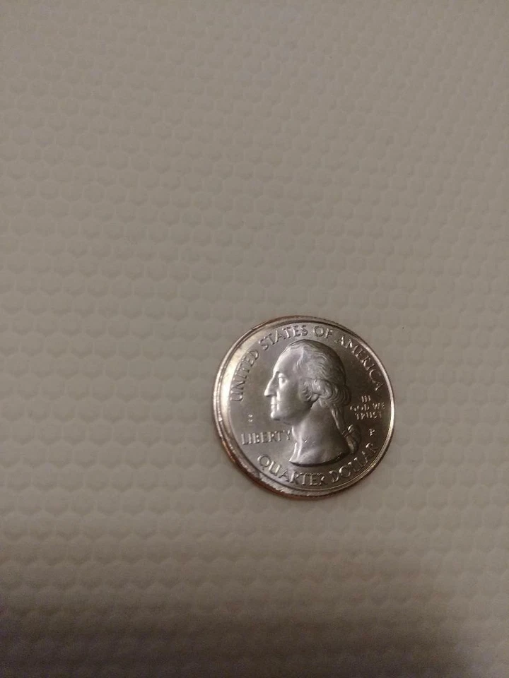 2018 REAL MINT ERROR PARTIALS MOOTH EDGE Minnesota QUARTER OFF CENTER MS64 - Image 3 of 4