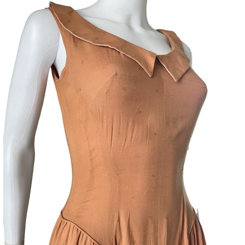 Vintage 50's Dress XS/S, Chelsea Collar Prestige Fashions California - Picture 7 of 12