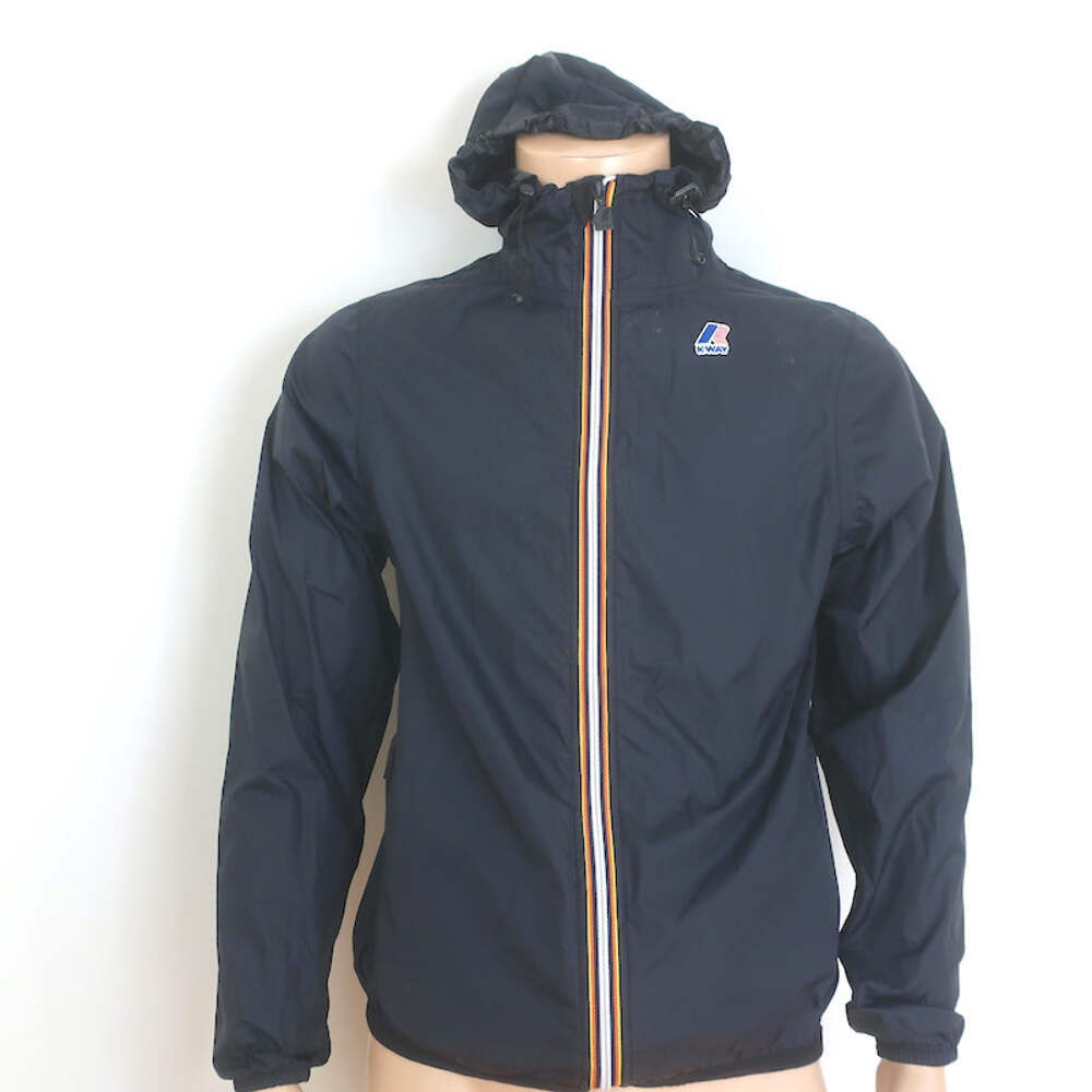 ジャケット・アウター k-way le vrai 3.0 claude packable jacket K-Way Le Vrai Claude 3.0 Packable Full-Zip Windbreaker
