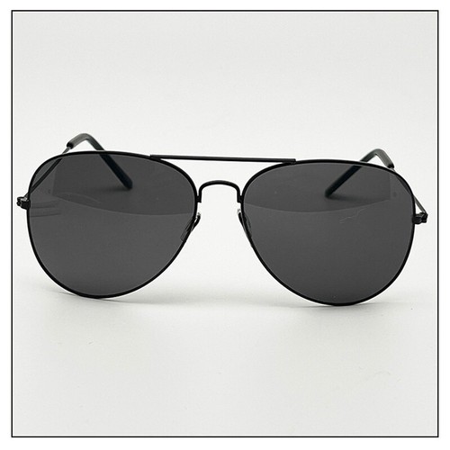 Sunglasses Metal Frame Mens Classic Black Vintage Retro Mirrored Ladies - Picture 7 of 8
