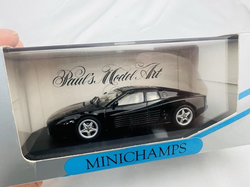 MINICHAMPS FERRARI 512 TR NEGRO MIN 072502 1/43 - Imagen 4 de 5