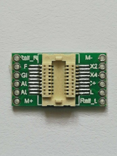 DCC PLUX22 Socket to 22 wire adaptor PCB. New UK Stock / Seller - Picture 2 of 3