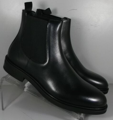 246611 SPBTi60 HARTLEY MENS ITALIAN SHOES 9 M BLACK LEATHER BOOT JOHNSTON MURPHY - Picture 2 of 6