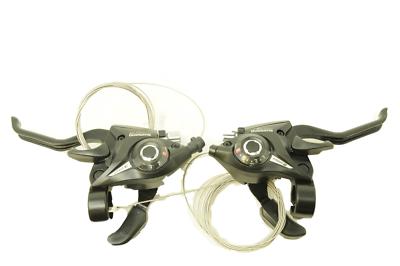 Paar Shimano Altus ST-EF51-8 EZI STI Schalthebel 24 fach, 2 Finger Bremshebel