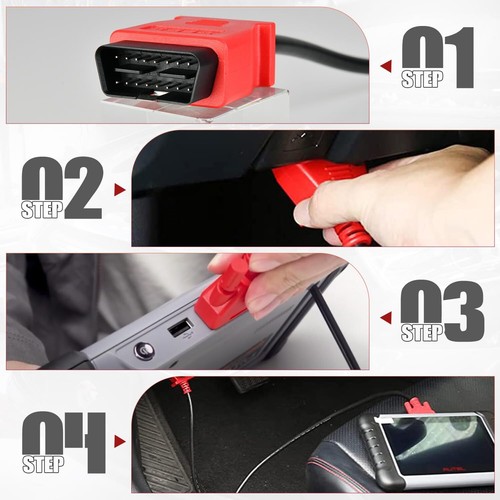OBD2 Main Test Data Cable For Autel MaxiSys MS905/DS808 MK808/MS908/Mini Scanner - Bild 9 von 11
