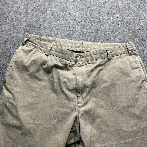 Bill's Khakis Pants Men 42 x 34 Beige Khaki Flat Front Classic Fit M2 Chinos - Picture 5 of 20