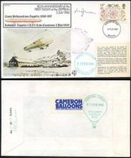 FF18 80th Ann of the 1st Flight of the Zeppelin Signed by Mike Moore