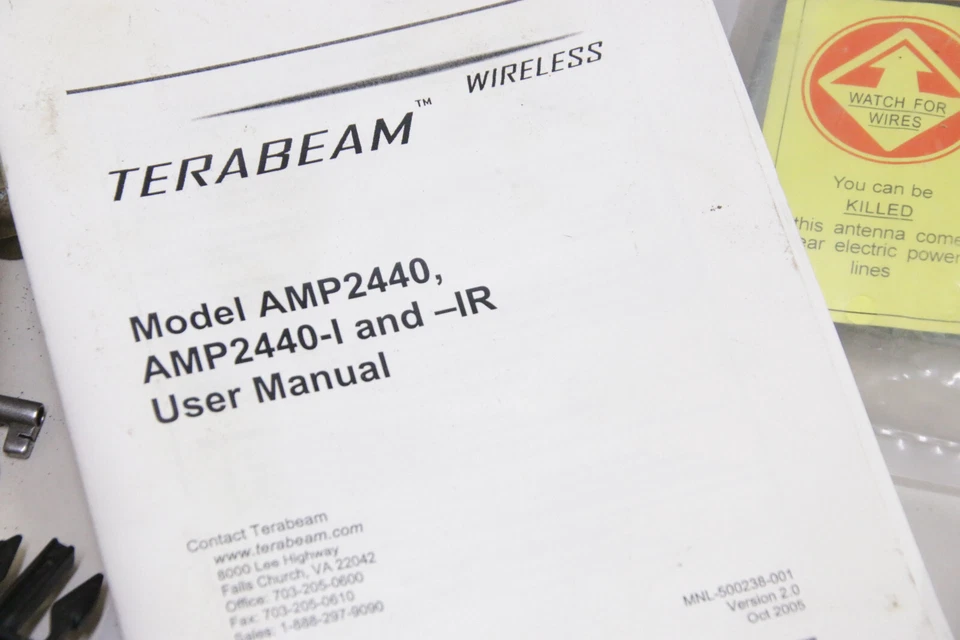 Kit Amplificador Exterior Proxim Inalámbrico A2440-RF Antena Wifi 2.4GHZ NUEVO - Caja Abierta Foto 4 de 4
