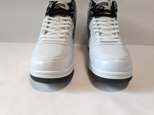British Knights Kings Sl High Top Mens White Sneakers Casual Shoes BMKINSLHV-15 - Picture 7 of 10