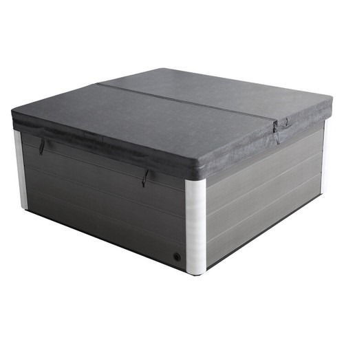 Outdoor-Whirlpool 225x225 cm in grau CloudyBlack SPA mit Wärmepumpe - Bild 7 von 12