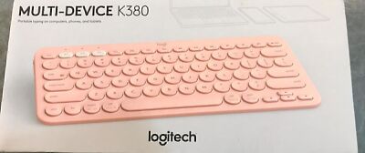 LOGITECH K380 BLUETOOTH MULTI DEVICE KEYBOARD PINK