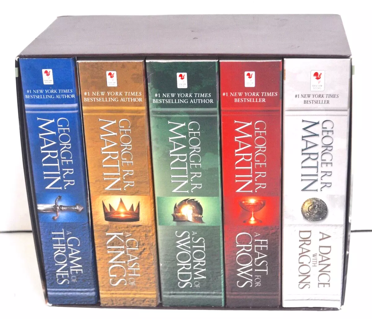 George RR Martin's A Game of Thrones 5-Book Boxed Set (Song of Ice and Fire  Series) (A Song of Ice and Fire)