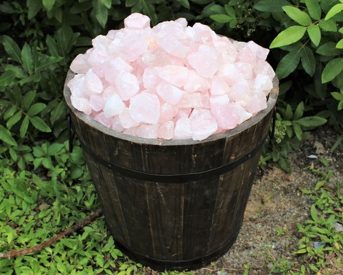500 Carat Lot Natural Rough Madagascar Pink Quartz Crystals (Raw Rose Quartz) - Bild 12 von 12