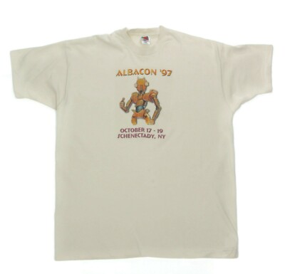 Albacon 1997 Science Fiction Fantasy Convention Con Men's T-Shirt Tee XXL - 660