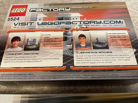 LEGO 5525 5524 Factory Design Winner Series Set Amusement Park & Airport - NEW