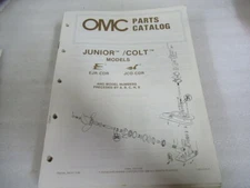 PM25 OMC Junior/Colt Model EJR-CDR JCO-CDR Final Edition Part Catalog P/N 397311