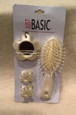 Just Basic Hair Accessory for Girls - Cream - New/NWT